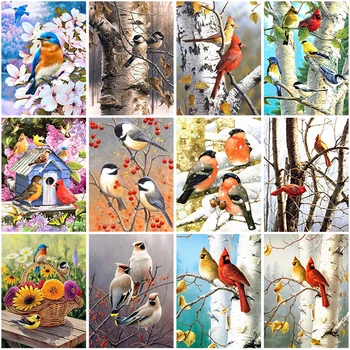 5D DIY Diamond Slikarstvo Ptic, Živali, Navzkrižno Šiv Okrasnih Slike Diamond Vezenje Prodaje Mozaik Obrti Komplet Ročno Darilo