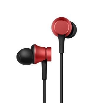 Original Xiaomi Slušalke Singal Dvojno Dinamične Slušalke 3.5 mm V uho Bas Stereo Čepkov Žično Nadzor Z Mic 4261
