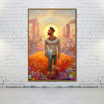 Artcozy Olje, Platno Slikarstvo album cover jon bellion človekovih pogoj Za Dekoracijo Doma Wall Art