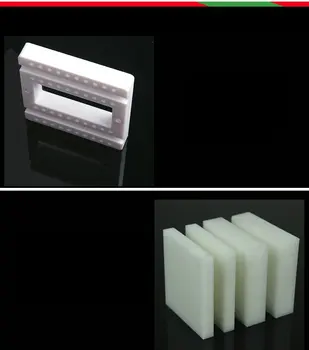 POM Stanja Polyoxymethylene Ploščo CNC Model Odbor DIY Surovin Vseh Velikosti, ki je na Zalogi, Bele Barve