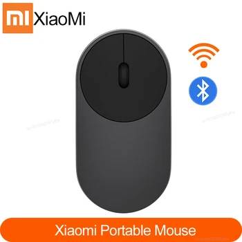 Original Xiaomi Mi Brezžično Miško Prenosna Igra Mišk Aluminijeve Zlitine ABS Materiala 2.4 GHz WiFi, Bluetooth 4.0 Nadzor Povezavo #