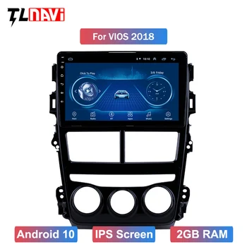 Android 10 Avto DVD Predvajalnik, GPS Navigacija Multimedia Za 1Toyota Vios Yaris Radio 2018 avtomobilski stereo bluetooth 4808