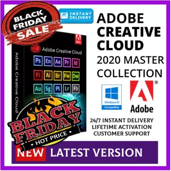 Adobe Creative Cloud 2020 Master Collection Za Windows In MacOs Originel | Full Version | Življenjska Doba Aktiviranje | ️Večjezično 5070