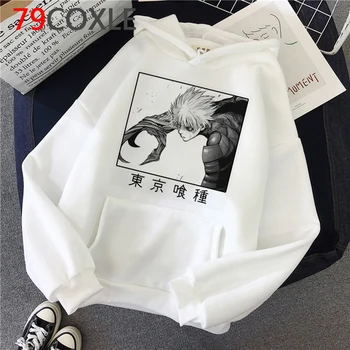 Tokio Ghoul hoodies moške anime harajuku natisnjeni moški zgornji del trenirke grunge natisnjen 510