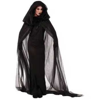 Deguisement Adultes Halloween Kostumi Za Ženske Plus Velikost Kostum Čarovnica Pustni Kostum Stranka Duha Disfraces Vroče Prodaje CE369