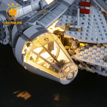 LIGHTAILING LED Luči Komplet Za 75257 Zvezda Serije Vojne 2019 New Millennium Edition Igrača gradniki Falcon Osvetlitev Nastavite SAMO