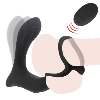 VATINE Moški Prostate Masaža Vibrator iz Silikona, Sex Igrača Za Moške Analni Čep Zamudo Izliv Stimulator Prostate Butt Plug