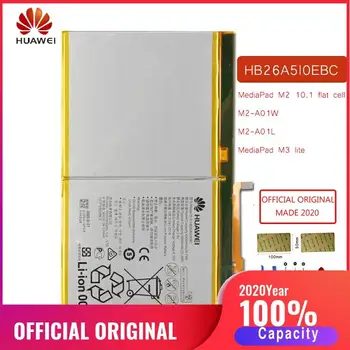 HB26A5I0EBC Original Hua wei Baterija Za Huawei MediaPad M2 ploščatih celic M2-A01W M2-A01L MediaPad M3 Lite Zamenjava Baterij