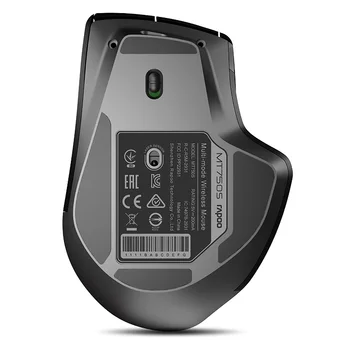 Rapoo MT750 Polnilna Multi-mode Bluetooth 3.0,4.0 2.4 G Wireless Mouse Več Povezave in Enostavno Preklapljanje 5992