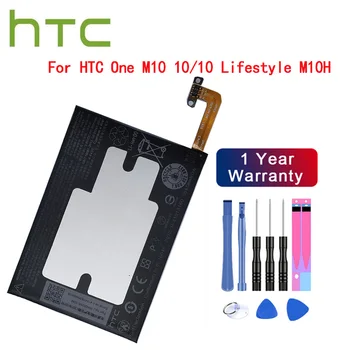 Original HTC 3000mAh B2PS6100 Telefon Baterija Primerna za HTC One M10 10/10 način Življenja M10H Batterie Bateria +brezplačna Orodja