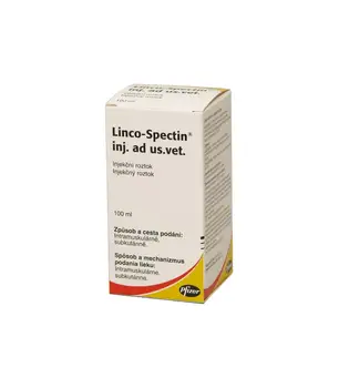 Zeotis Linco-Spectin 50 mg Lincomycin in 100 mg Spectinomycin. Zdravje za Ovce, Koze, Govedo, Prašiče, Mačke, Psi Vse Perutnine