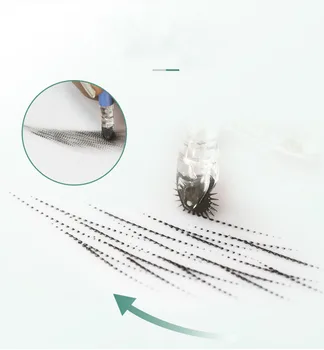 Biomaser Novi Enostavno Barvanje Roller Pin Microblading Igle Tatoo Obrvi Meglo Vezenje Za Stalno Ličila Mikro Ročni Peresa 66030
