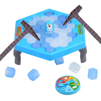 Igre premagal pingvin starš-otrok igra disk v zaprtih prostorih in na prostem, puzzle igre Božična darila za otroke 665