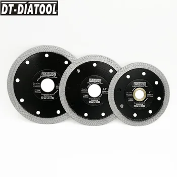 DT-DIATOOL 5pcs/pk Dia 105/115/125 MM Visoke Kakovosti Suho ali Mokro Diamond X Očesa turbo platišča segment Žage za Rezanje Disk 4