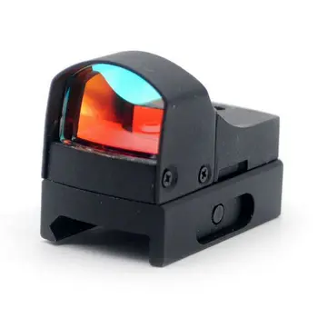20 mm Železniškega Riflescope Lovska Optika Holografski Rdeča Zelena Pika Pogled Reflex Reticle Taktično Področje Airsoft Pištolo Collimator Očeh 6754