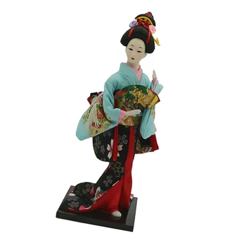 Japonski Gejša Lutke Kimono Ženske Lutke Desk Okraski Doma Dekoracijo 72039