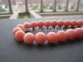 (40 kos/veliko) 10 mm Kroglice Kamen Biseri Gorskega Koralni kroglice Barve za nakit, izdelava 7239