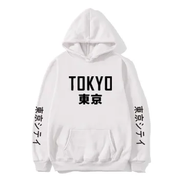 Najnovejši Design Tokyo City Tiskanje Hoodies Moški Majica 2019 Japonskem Slogu Zimske Moške/Ženske Priložnostne Hip Hop Puloverju Ulične 7369