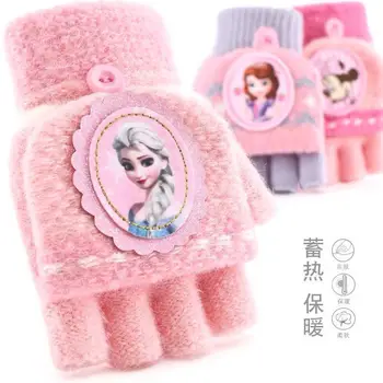 2020 Resnično Disney novo Zamrznjene Elsa oalf Ana zimske rokavice Plišastih Lutke, Nagačene palčniki Igrača Otroci otroci igrače Božično darilo