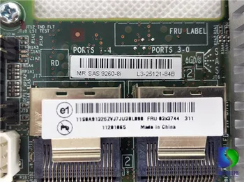 LSI MegaRAID SAS 9260-8i LSI00198 8 port 512MB cache SFF8087 6Gb RAID0.1.5 PCI-E 2.0 X8 Kartice Krmilnika