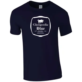 Glengoolie Modra Scotch T Shirt Funt Archer Vino, FX TV Serije Smešno Moških Vrh Kul Priložnostne ponos majica s kratkimi rokavi moški Unisex Novo 79781
