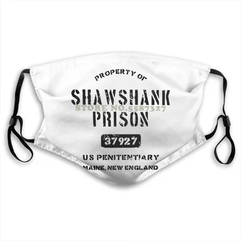 The Shawshank Redemption Nepremičnine Zapora Klasične filmske Novo Sivo Kawaii Poletje Vroče Prodaje masko za Obraz Maske
