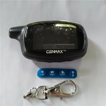 Ohišje za CENMAX ST-7A ruske LCD zaslon, daljinski upravljalnik za CENMAX ST7A 7A LCD keychain avto daljinsko 2-steznih avto alarmni sistem