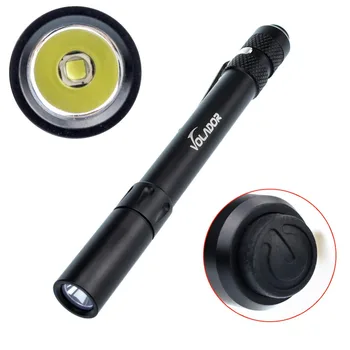 Mini Žep Pero LED Svetilka, Mini LED Svetilka Pero z Cree XM-G2 R5 300lm Penlight Napaja Z 2 AAA Baterije 83757
