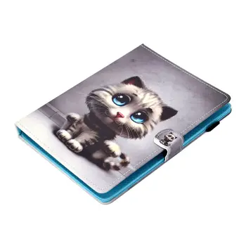 Univerzalni 8.0 palčni kovček Za Huawei M5 M6 8.4 Tablet Cover za iPad mini 1 2 3 4 5 2019 Za Samsung Tab 8.0 Luštna Mačka Stojalo Funda 84402