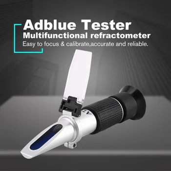 Ročni Refraktometer Adblue Etilen Glikol proti zmrzovanju Tekočina iz Baterije Vsebine Hladilne tekočine Čistilo Meter Mini ATC Merjenje Tester 8684