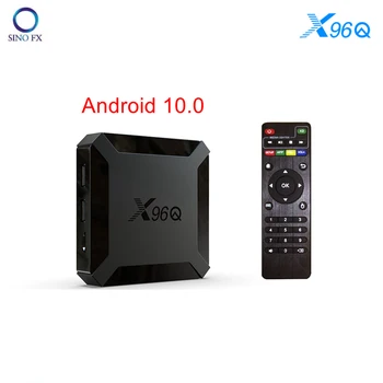 X96Q Android 10.0 TV Box Allwinner H313 Quad Core 2G/16G 4K Smart Media Player
