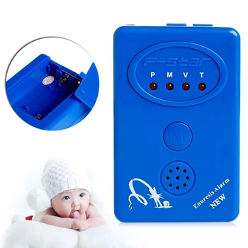 Odrasli Otroka Bedwetting Enuresis Urina, Močenje Postelje Alarm +Senzor Z Objemko Modra 95AE