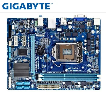Desktop Motherboard za GIGABYTE GA-H61M-DS2 PC H61 Socket LGA 1155 i3 i5, i7 DDR3 16 G uATX UEFI H61M-DS2 Mainboard 88624