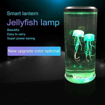 LED Stolp Meduze Lučka Noč svetlobe Postelji USB super za varčevanje z energijo, akvarij doma dekoracijo svetlobe 89056