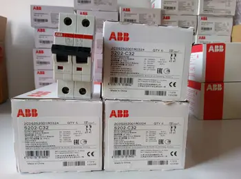 ABB miniature circuit breaker, S202-B32 / S202-C32 popolnoma novo izvirno 1 kos 89473