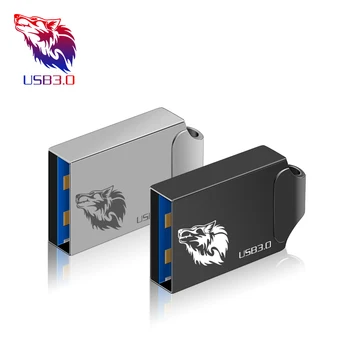 Vroče prodaja Kovinskih super mini USB 3.0 Palico, visoke hitrosti 8GB 16GB 32GB 64GB 128g breal zmogljivosti usb3.0 Pendrive Flash, Memory stick, 90140