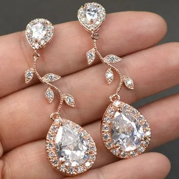 Naravni Diamant 14K Zlato je Povečal Uhan Roza Mujer Oreja Orecchini Gemstone Bizuteria Nakit Granat Spusti Uhan Oorbellen Joyas