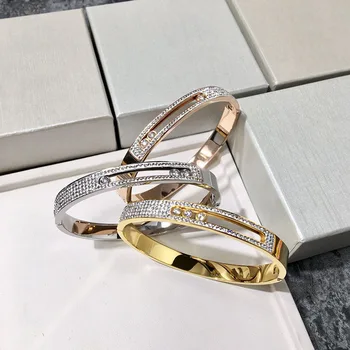 Vroče moda titan jekla ženska zapestnica nakit smart izmenljive sijajni osebnost pop slog darilo ljubimec darilo 2019 nova 905