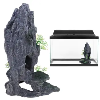 2020 Novega Akvarija, Mountain View Kamen, Drevo Ornament Rock Jama Fish Tank