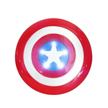 V Maščevalec Super Junak Cosplay captain america Steve Rogers slika Light-Emitting & Sound Cosplay nepremičnine Igrača Kovinski ščit