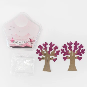 2020 90 mm H Pink Magic Raste Papir Sakura Drevo Čarobna Božična Drevesa Namizje Češnjev Cvet Znanost Smešno Igrače Za Otroke