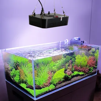 140W Aquarium led osvetlitev, možnost zatemnitve žarnico, Ribe skledo luči akvarij Marine Fish tank Koralni luči, Visoko svetlost Zatemnitve lučka 95593