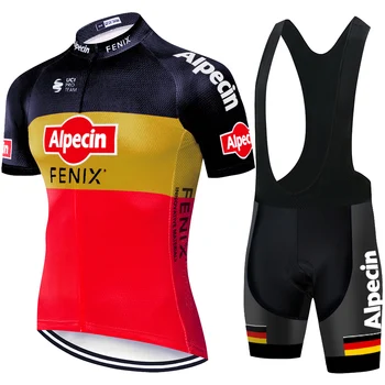 2020 pro team alpecin fenix kolesarski dres kolesarske hlače obleko poletje quick dry bicicletta uomo pro srajce roupa ciclismo masculino 95820