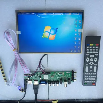 Komplet za N173FGE-L23 LED HDMI VGA DVB-T2 DVB-T, USB, AV in TV Krmilnik odbor plošče zaslona 40pin LVDS 17.3