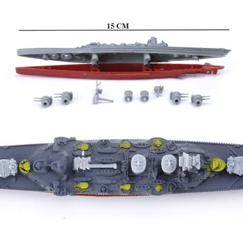 8Pcs/Set 4D Sestavi Vojaške Cruiser Destroyer Jedrska Podmornica Model Zgradbe Kit Puzzle Igrače Za Otroke, Fantje Brinquedos 97448