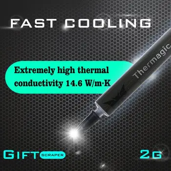 ZF-EX 14.6 W/m k Visoki Učinkovitosti Spojina Termalne Paste Prevodno Pasto Heatsink Za PROCESOR GPU Čipov notebook Cooling 9813