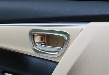 Za Toyota Corolla 2016 Notranja vrata potegnite pokrov notranje zadeve skledo krog avto-styling Notranje zadeve Ornamenti decoraiton opremo 98927