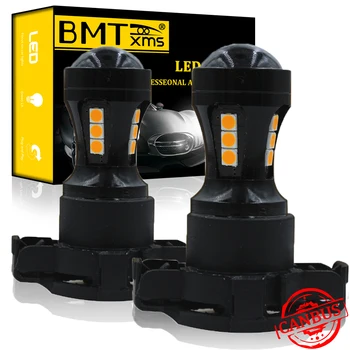 BMTxms Avto PY24W 5200s LED Žarnice Canbus Vključite Opozorilne Luči Za BMW E90 E91 E92 E93 F07 F10 Serije 5 E83 F25 X3 E70 X5 X6 E71 Z4