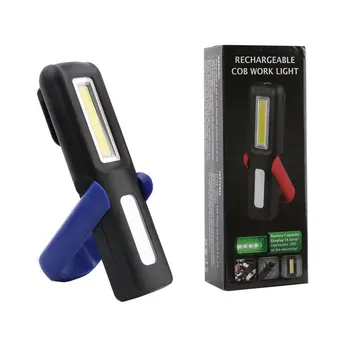 Ročno Polnjenje prek kabla USB XPE COB LED delovna Lučka Magnetni Anti-skid LED Popravila v Sili Svetilka Delo Lučka