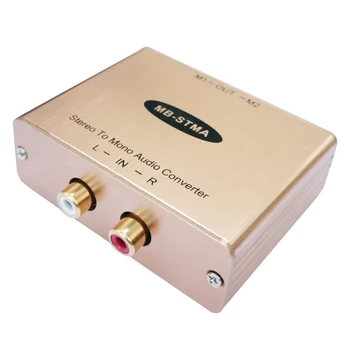 Stereo Zvočni Mešalnik Stereo v Mono Zvočni Tok Zvočni mešalnik Analogni Avdio, da mono Izolacije Ac
